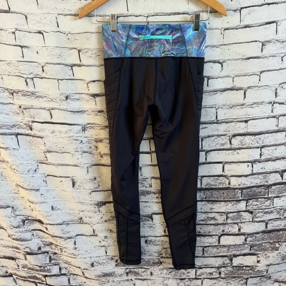 Ivivva By Lululemon Quilted Leggings SZ 14 - Picture 1 of 4